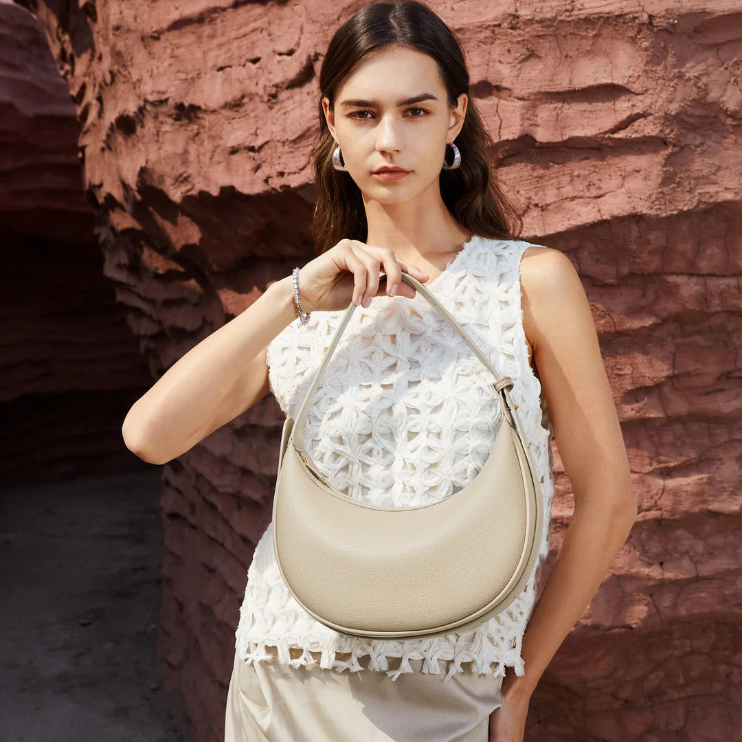 Moon Clutch Handbag