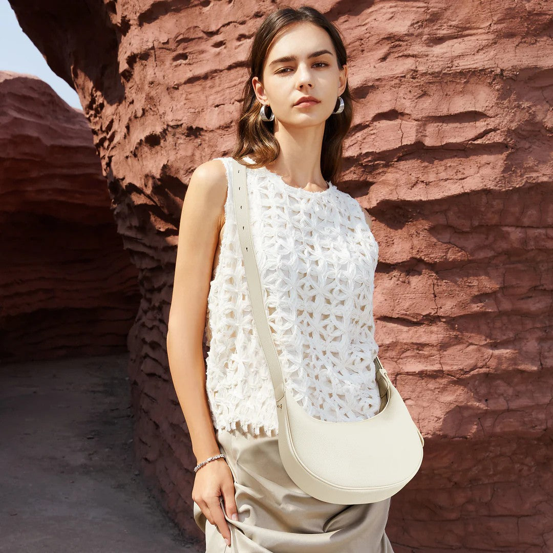 Moon Clutch Handbag