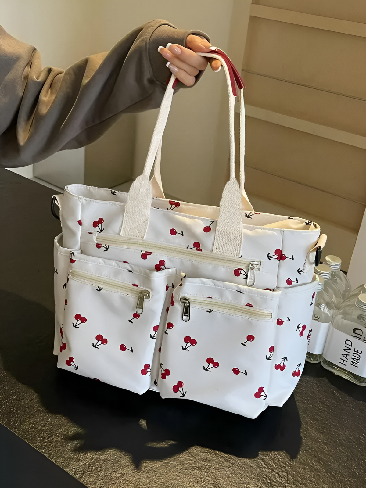 Multi-Pocket Tote