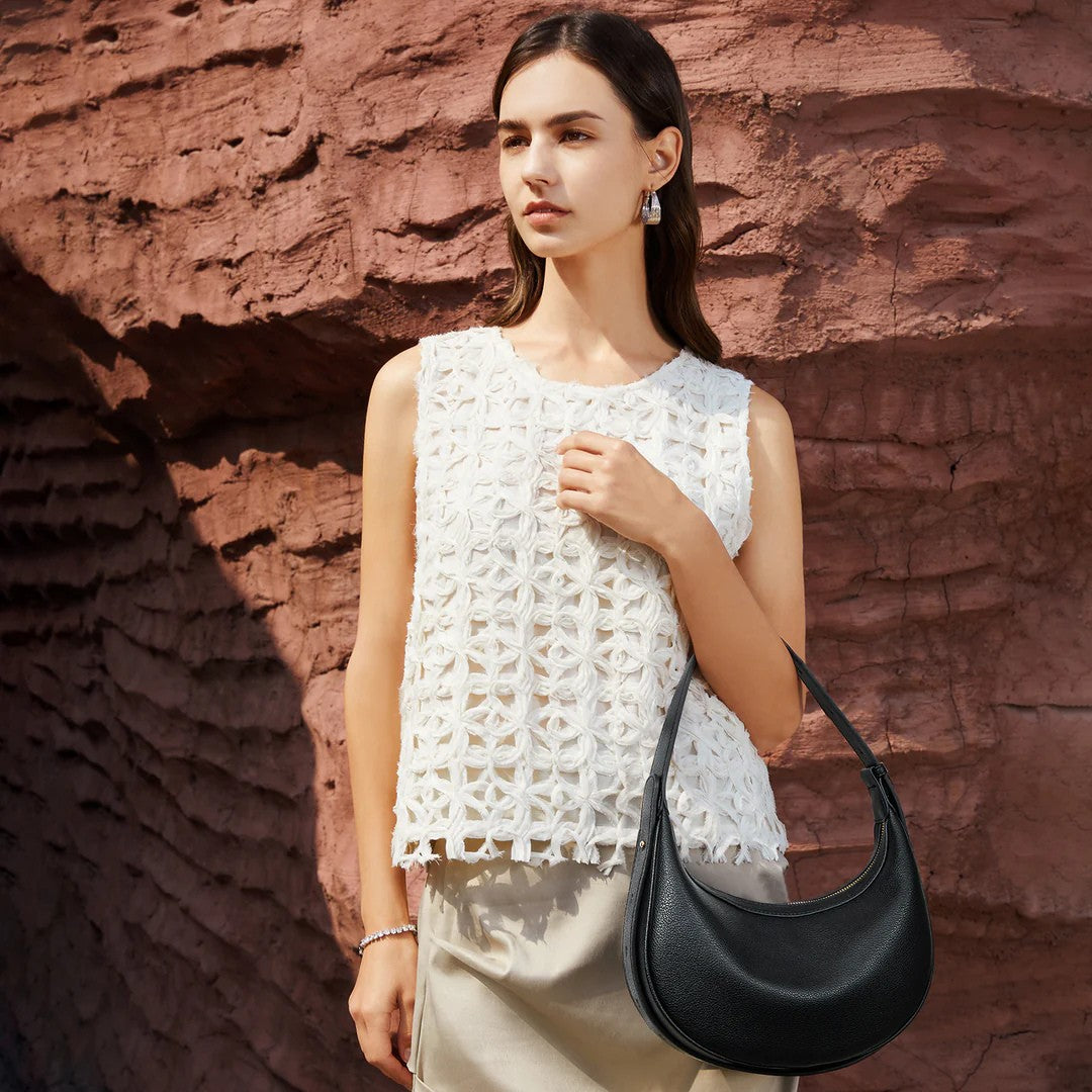 Moon Clutch Handbag