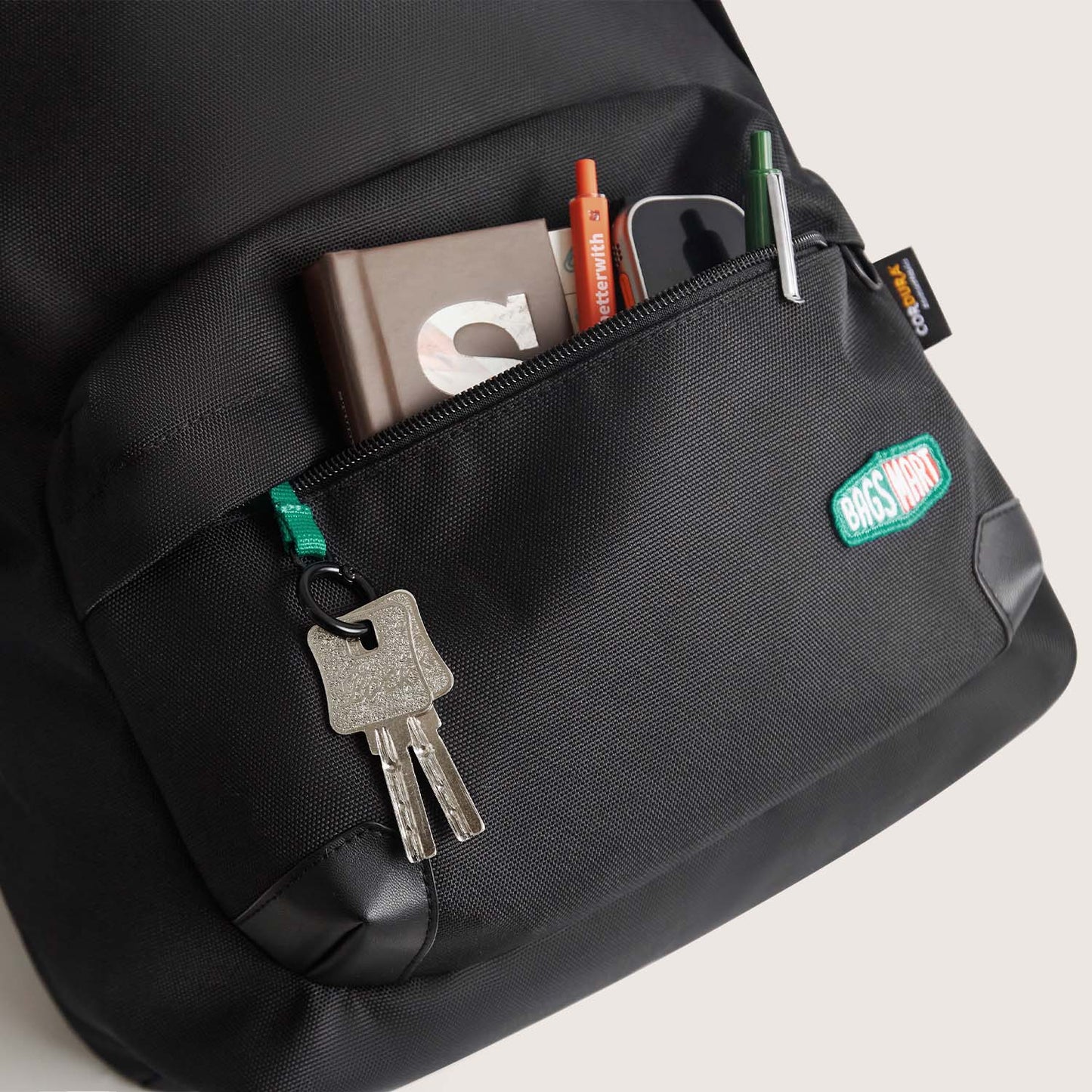 Ocean Cordura Campus Backpack with Laptop Sleeve