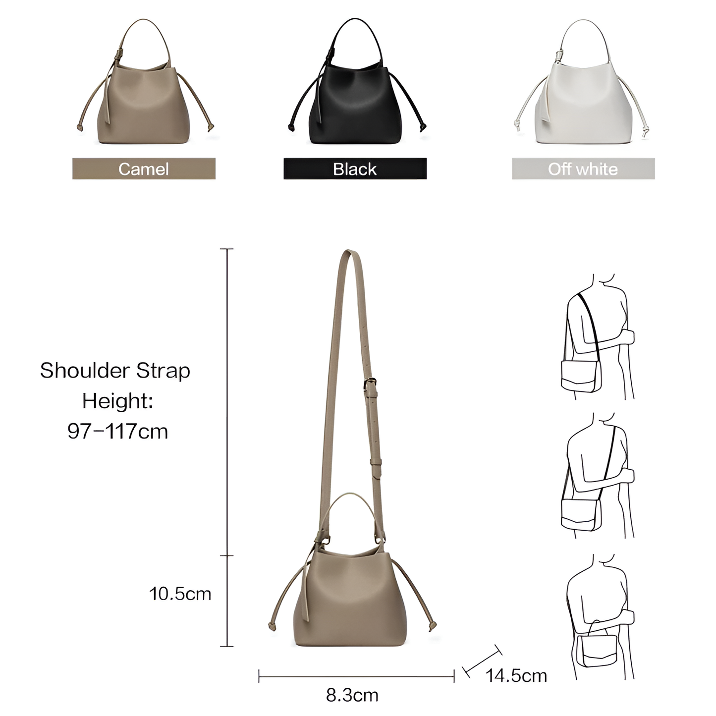 Emma Bag Casual and versatile crossbody bag