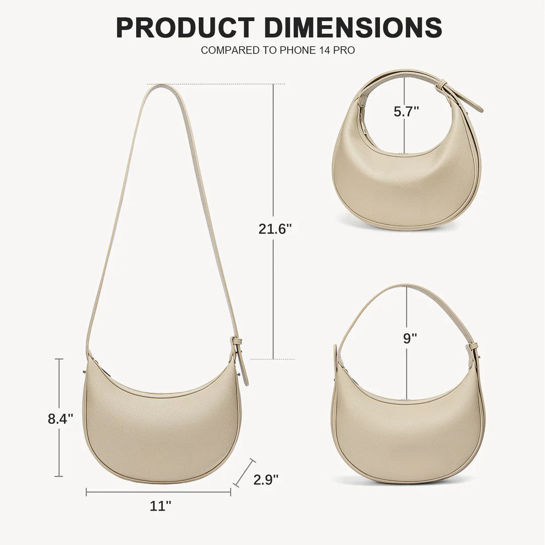 Moon Clutch Handbag