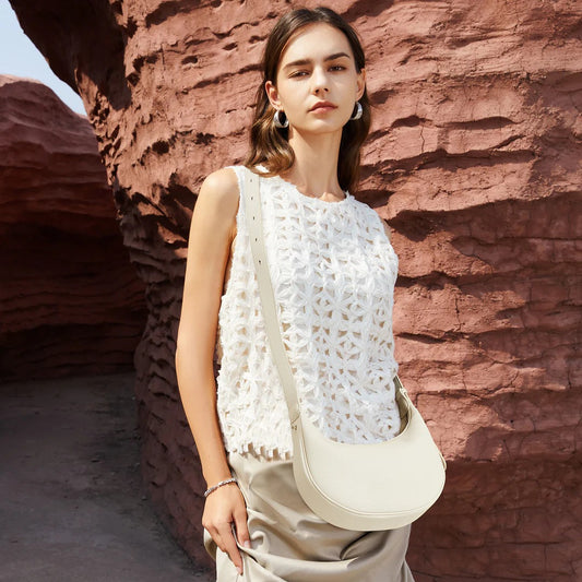 Moon Clutch Handbag