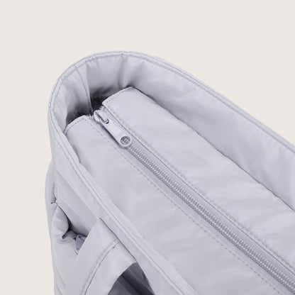 20L Puffy Tote Bag with 15.6" Laptop Compartment