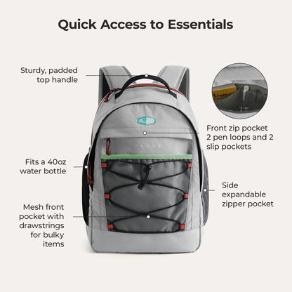 Focus 15.6" Laptop Backpack