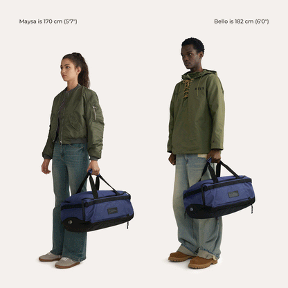 Paz 43L Carry On Travel Duffle Backpack