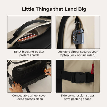 Blast 43L Roller Backpack